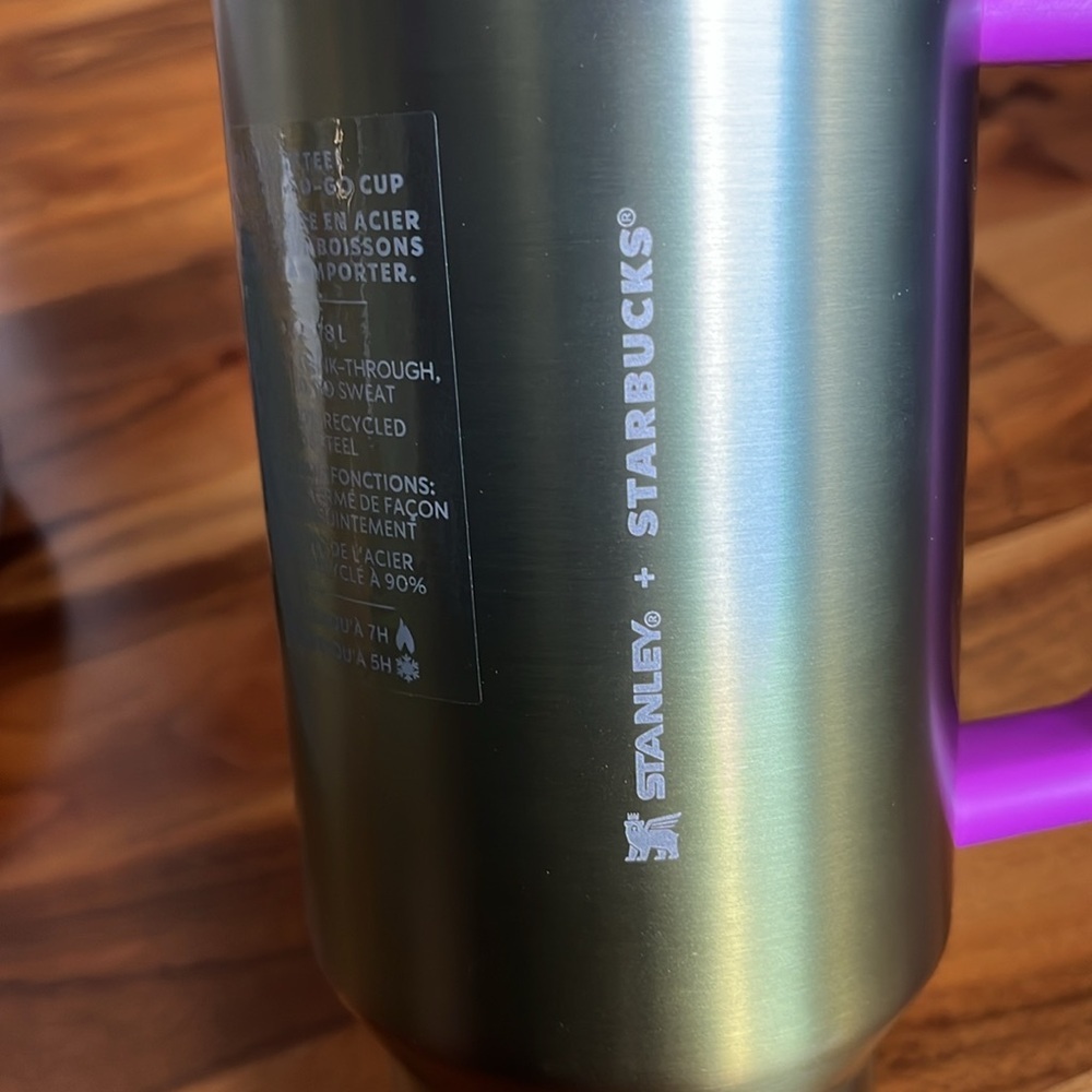 Summer Starbucks Stanley Tumbler 40 oz.🌸 NEW - Picture 6 of 10